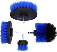 BRILLIANT TOOLS BT103110 Serie di attacchi spazzole per trapano [Powered by KS TOOLS]