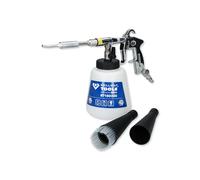 Brilliant Tools BT160300 Pistola di lavaggio ad aria compressa | Powered by KS Tools, max. 9,0 bar, capacità 1000 ml, per la pulizia di superfici molto usurate, per detergenti misti