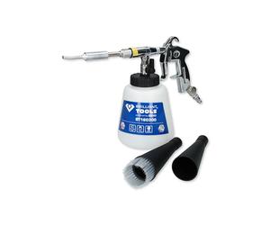 Brilliant Tools BT160300 Pistola di lavaggio ad aria compressa | Powered by KS Tools, max. 9,0 bar, capacità 1000 ml, per la pulizia di superfici molto usurate, per detergenti misti