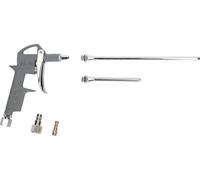BRILLIANT TOOLS BT161103 Pistola per aria compressa, compresi 3 ugelli intercambiabili [Powered by KS TOOLS]