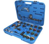 BRILLIANT TOOLS BT521150 Kit diagnosi Sistema di Raffreddamento Master, 28 pz [Powered by KS Tools]