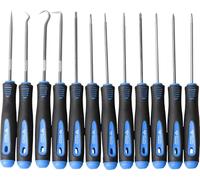 BRILLIANT TOOLS BT542080 Serie di ganci e cacciavite, 12 pz [Powered by KS TOOLS]