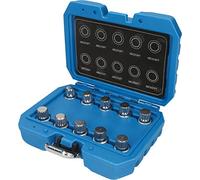BRILLIANT TOOLS BT691310 Assortimento serrature cerchi per VW, 10 pz [Powered by KS TOOLS]