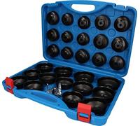 BRILLIANT TOOLS BT711050 Serie di Chiavi per Filtro Olio, 30 pz [Powered by KS T