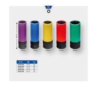 Brilliant Tools Bussola 1/2" per avvitatore a impulsi per cerchi in lega, da 22mm Quantità:1