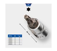 Brilliant Tools Bussola a inserto Torx 1/4" Quantità:1