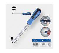 BRILLIANT TOOLS BT031022 Giravite a intaglio con calotta di percussione, 8,0 x 150 mm [Powered by KS TOOLS]