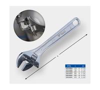 Brilliant Tools Chiave regolabile a rullino, 4", 0 - 15mm Quantità:1