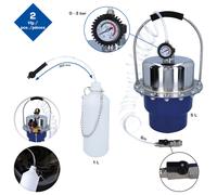 BRILLIANT TOOLS Druckluft-Bremsentlüftungsgerät Con Auffangflasche, Freni