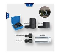 Brilliant Tools 5-pcs Oxygen sensor socket & thread chaser set