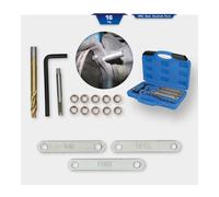 Brilliant Tools Kit riparazione per filettatura freno, M9x1,25, 16pz. Quantità:1