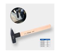 Brilliant Tools Martello per meccanica con manico noce americano, 1000 g Quantità:1