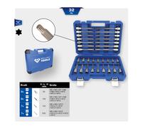 BRILLIANT TOOLS 1/2 "RIBE Driver Socket Set 32 Pieces Presa Pezzi, Altro, One Size