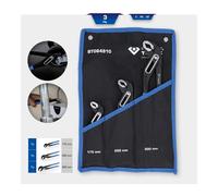 Brilliant Tools Serie di pinze regolabili per tubi, 3pz.., 7",10", 12" Quantità:1