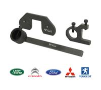 Brilliant Tools Serie di utensili di regolazione per contralberi per motori diesel DOHC 2.2 montati su Land Rover, Citroën, Mitsubishi, Peugeot, Ford Quantità:1