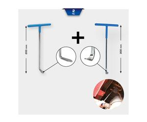 Brilliant Tools Serie gancio estrattore tubo di scappamento, 2pz. Quantità:1