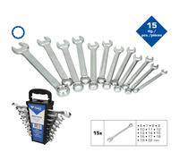 Brilliant Tools Set Di Chiavi A Anello E A Bocca, 15 Pezzi 6-22mm