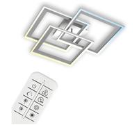BRILLO PLAFONIERA LED CON TELECOMANDO FRAME PLAF. 56x56CM 45W/4500LM CCT