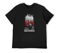 Brilloop Absu Barathrum Men's T-Shirt Unisex Black Cotton Print Tee Shirts L