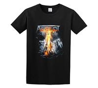 Brilloop Accept Symphonic Terror Live At Wacken 2017 Men's T-Shirt Unisex Black Cotton Print Tee Shirts XL