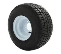 Brilluxa 18 x 8,50 - 8 pneumatici da golf in gomma, migliore maneggevolezza, pneumatici e ruote per carrello da golf E Z GO