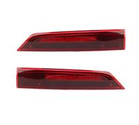 Brilluxa 2pcs LED 3 ° Luce freno alta, lampada di arresto a montaggio centrale, compatibile con Transit Tourneo Custom 2012-2021, 2009953 (Rosso)
