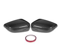 Brilluxa Copertura specchietto, Tappo retrovisore, Guscio in fibra di carbonio a secco, compatibile con G30 G31 G38 G20 LHD, Adesivo specchietto laterale su copertura decorativa