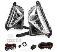 Brilluxa LED DRL, coppia di indicatori di direzione fendinebbia compatibili con Prius 2016 2017 2018, gruppo luci diurne sinistra/destra, sostituzione luce di segnalazione