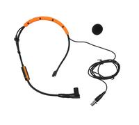 Brilluxa Microfono Headset Fitness, Microfono a Condensatore per PGA31, SM31, SM35, Colore Giallo, Microfono per Fitness e Sport, Microfono Wireless per Fitness