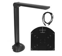 Brilluxa scanner documenti, fotocamera per documenti A3 A4 12 MP 3672x2856 con luce LED, scanner da tavolo portatile per acquisizione file, didattica in aula e ufficio