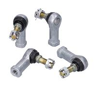 Brilluxa Tie Rod End Kit, Steering Tie Rod Ends, Front Steering Rod End Set, Compatible with Honda TRX300 FourTrax 300 1988-1996, 4 Pcs