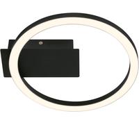 Applique Moderna Frame Plastica Nero Led Integrato 6W 3000K