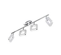 BRILONER - BARRA SNODATA 4 LED - 3,5W-330LM - METALLO ACRILICO/CROMO