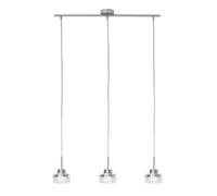 Briloner 4298-038 - Lampadario a sospensione a LED, 3 x 5 W, 400 lm, cromato