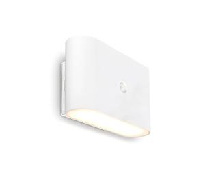 Briloner Applique a LED a batteria Chat, bianco, 16 cm, plastica, sensore Briloner