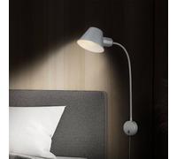 Briloner Applique Brello, supporto rotondo a parete, cromo Briloner