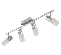 BRILONER - BARRA 4 LUCI LED DA SOFFITTO 4 LED X 3W