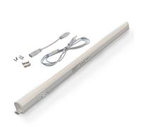 BRILONER - Barra LED sottopensile, moderna, con interruttore, da interni, 8 W, lampadine integrate, 57.3 x 3 x 2.2 cm (L x A x L)