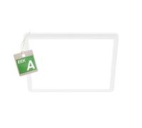 Plafoniera Moderna Tava A Plastica Bianco Led Integrato 11W 4000K