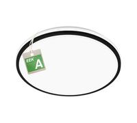 Briloner Pulap A Plafoniera LED, nero, Ø 33 cm, plastica Briloner