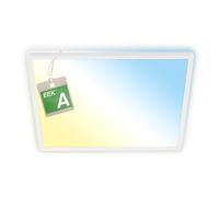 BRILONER - Classe A Pannello LED efficiente con 14W a 3000lm, circa 50.000h di luce, piatto, CCT, luce indiretta, LED soffitto, pannelli, pannello, 42x42x3 cm, bianco
