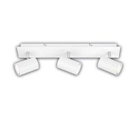 Spot Moderno Isil A Metallo Bianco 3 Luci Gu10 3000K