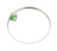 BRILONER - EEK A Plafoniera LED Efficient con 12,7W a 2900lm, luce bianca neutra, decoro in alluminio, lampada soffitto, 33x6 cm, nichel opaco