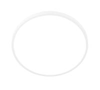 BRILONER - EEK A Plafoniera LED efficiente con 17,1W a 3900lm, luce bianca neutra, decoro in alluminio, 38x6 cm, bianco