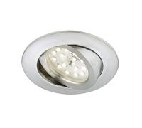 BRILONER - FARETTO DA INCASSO LED 1X5W 400LM ORIENTABILE IP23