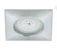BRILONER- FARETTO LED A INASSO 10X10CM - 10,5W- 1000LUMEN IN ALLUMINIO IP44