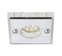 BRILONER - FARETTO QUADRO LED DA INCASSO 5W ALLUMINIO