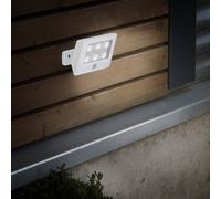 Briloner Faro LED da esterni Kollig con sensore IP54 bianco Briloner