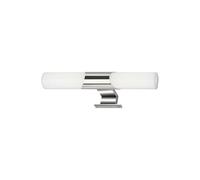 BRILONER - Lampada a LED a specchio per il bagno, lampada a specchio per il bagno, IP44, colore della luce bianco neutro, 7W, cromo, 32 cm