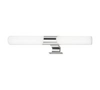 BRILONER - Lampada a LED a specchio per il bagno, lampada a specchio per il bagno, IP44, colore della luce bianco neutro, 12W, cromo, 47 cm